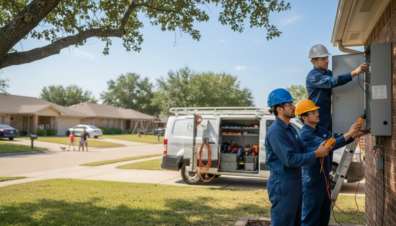 Certified electrician providing emergency electrical services in Waterloo, IL